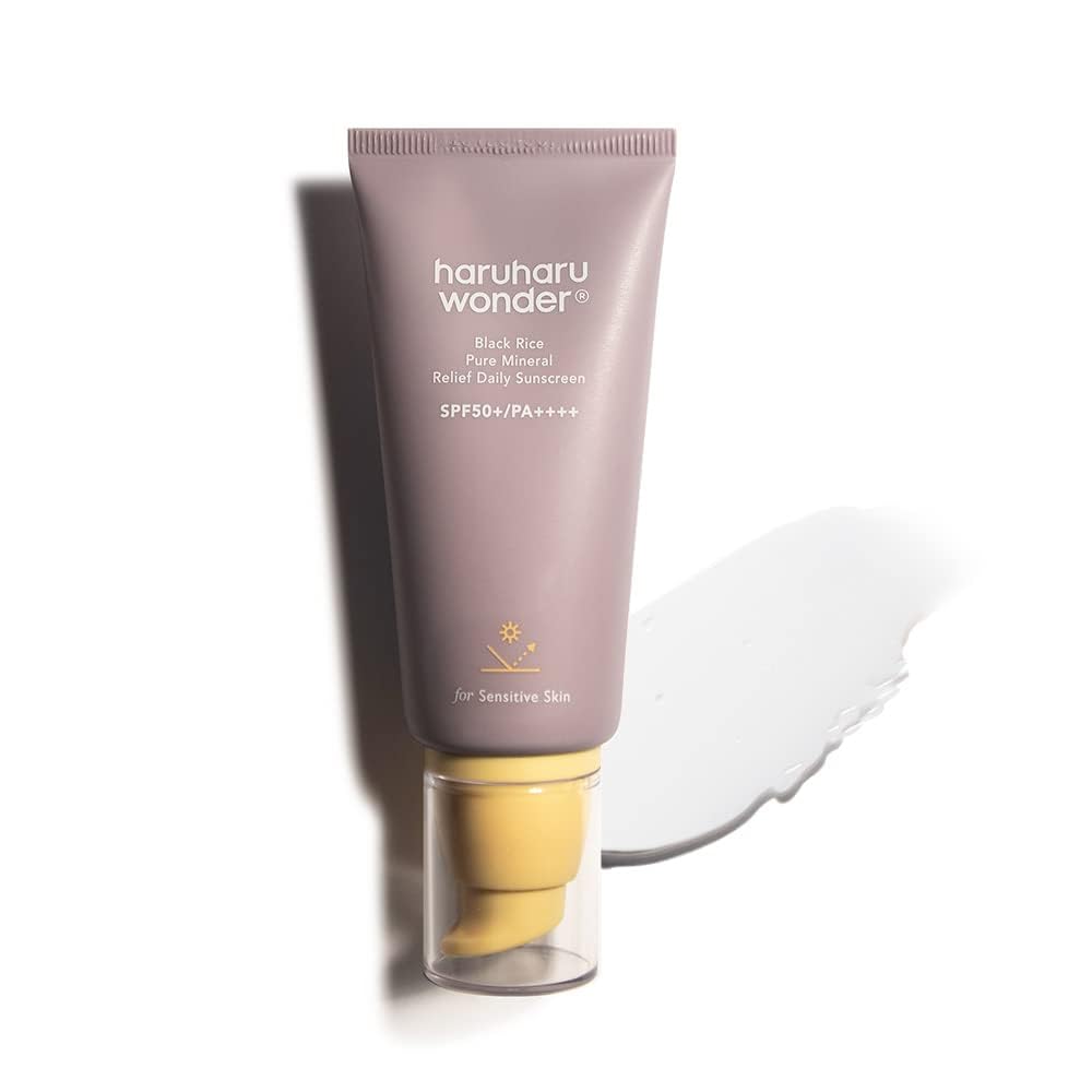 HARUHARU WONDER Black Rice Pure Mineral Relief Daily Sunscreen 50ml NPN