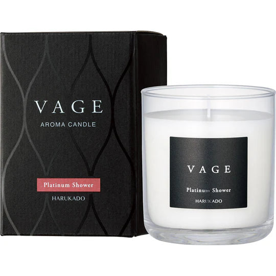 HARUKADO Vage Aromatic Shower Candle Platinum