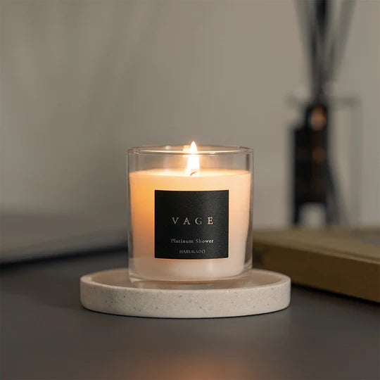 HARUKADO Vage Aromatic Shower Candle Platinum