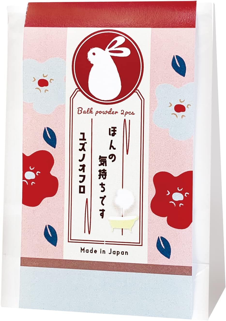 HONYARADOH Lucky Rabbit Bath Gift 2pcs