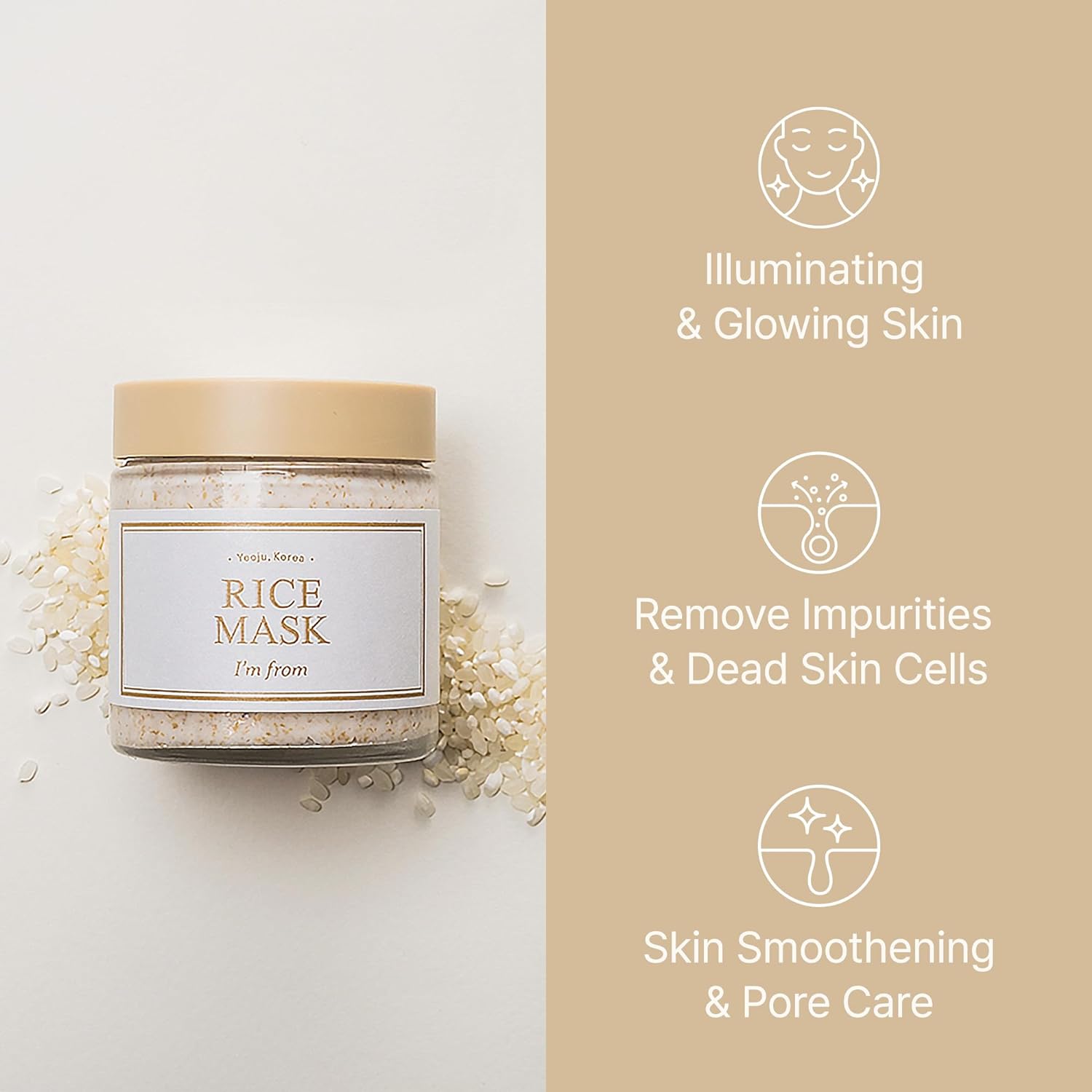 IM FROM Rice Mask 110g