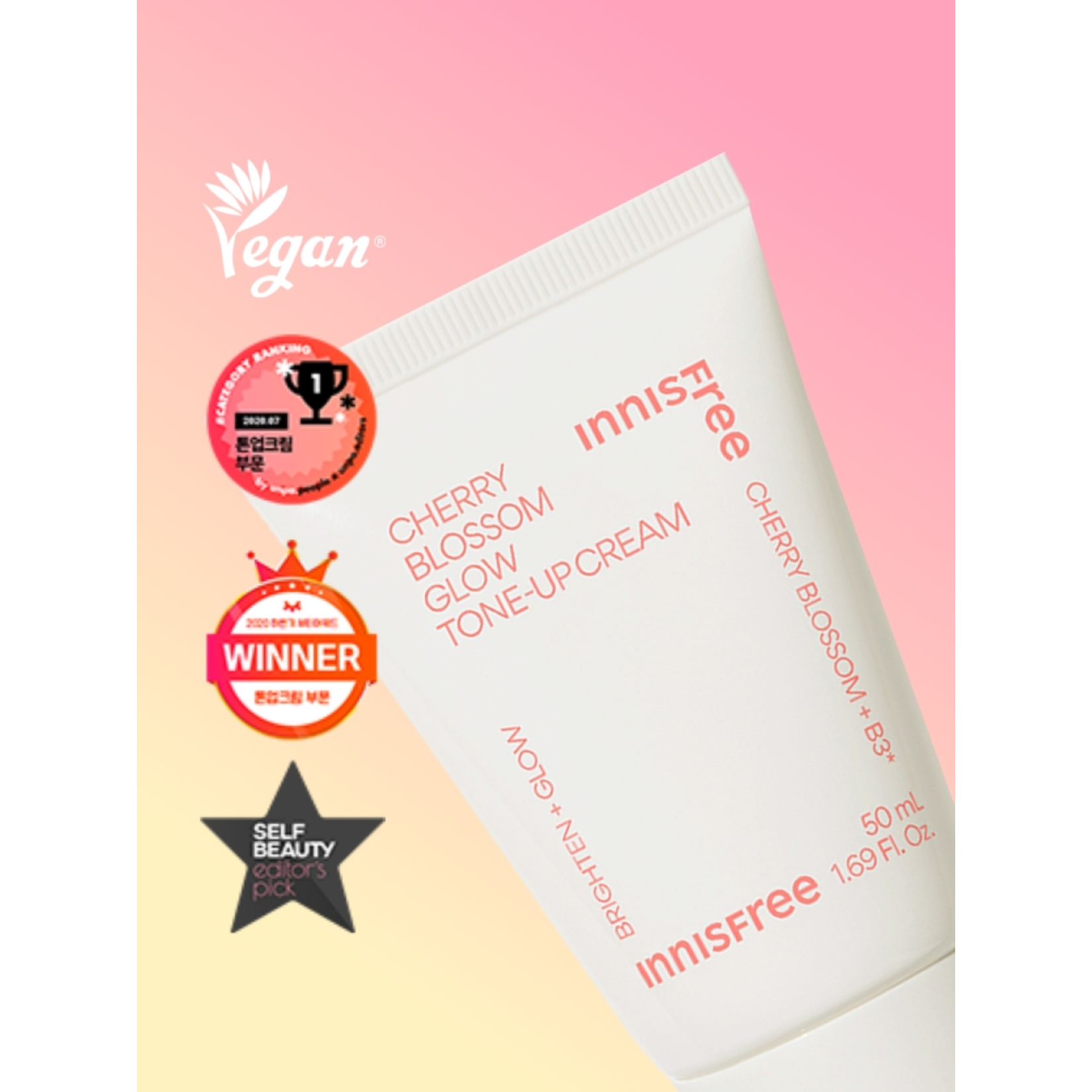 INNISFREE Jeju Cherry Blossom Tone-up Cream 50ml