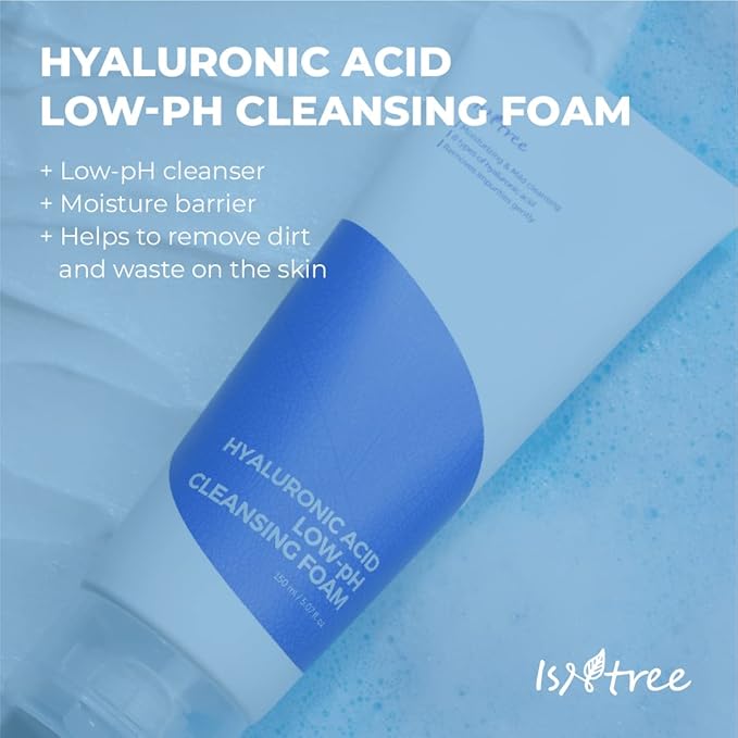 ISNTREE  Hyaluronic Acid Low PH Cleansing Foam 150ml