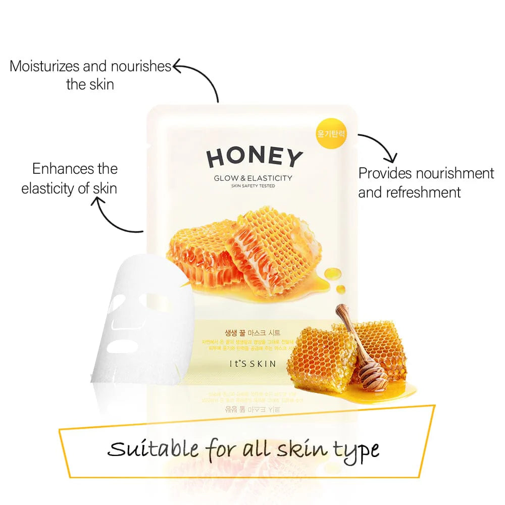 ITS SKIN The Fresh Mask Sheet Honey 1PC
