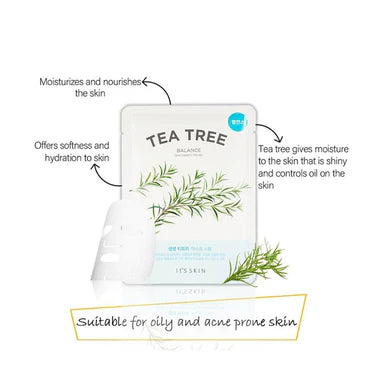 ITS SKIN The Fresh Mask Sheet Tea Tree 1PC