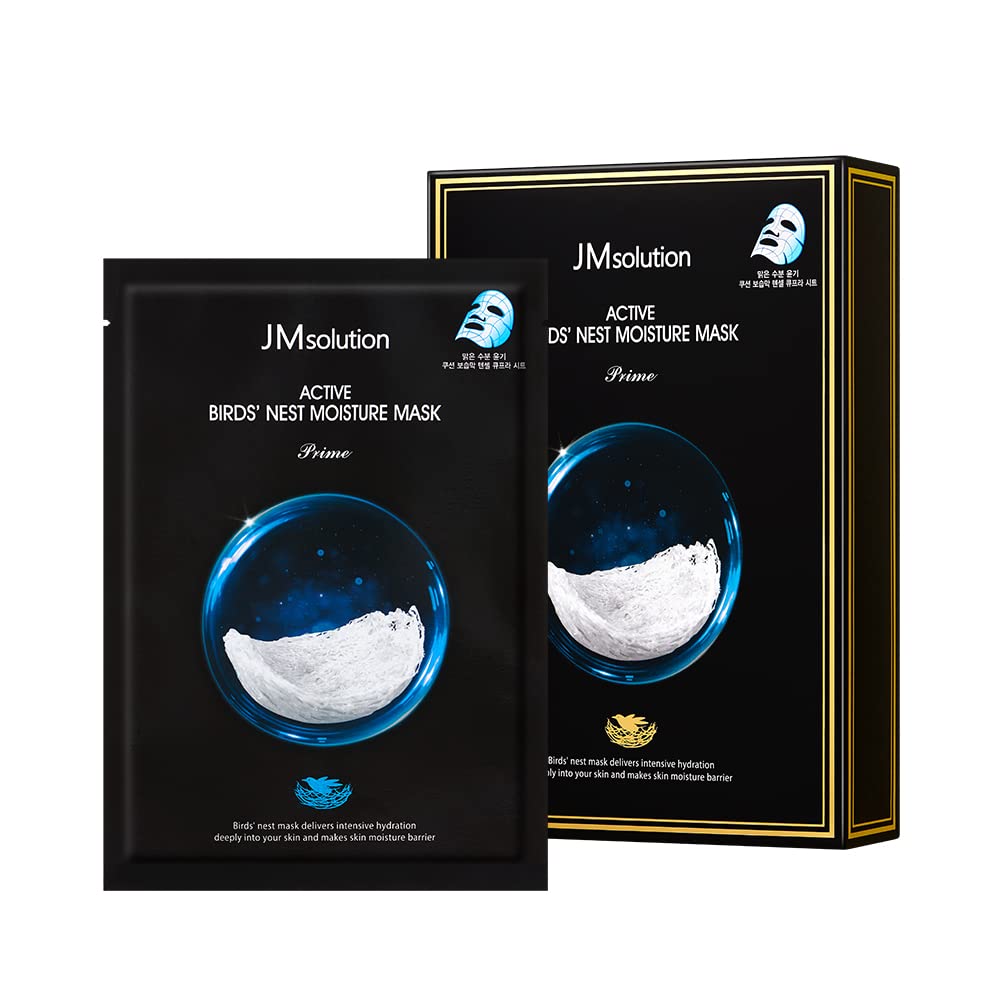 JM Active Birds Nest Moisture Mask 10pcs
