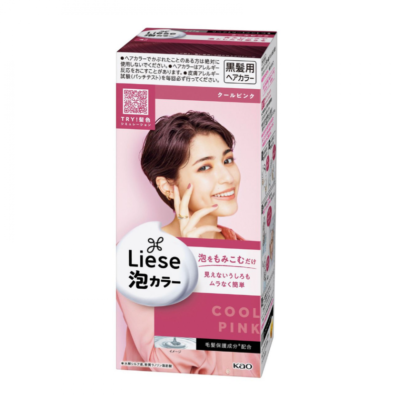 KAO Liese Bubble Hair Color COOL PINK