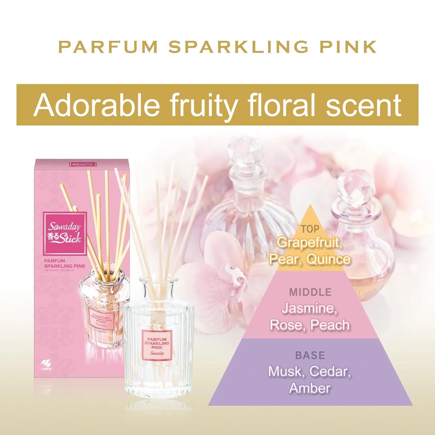 KOBAYASHI Room Diffuser PINK 70ml