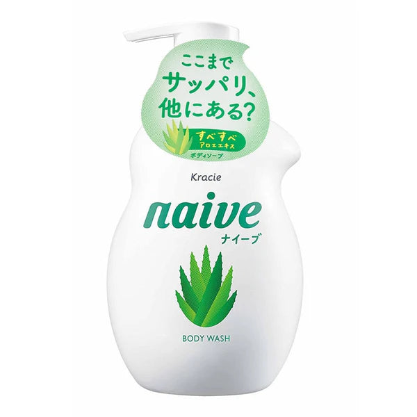 KRACIE Naive Body Wash Aloe 530ml