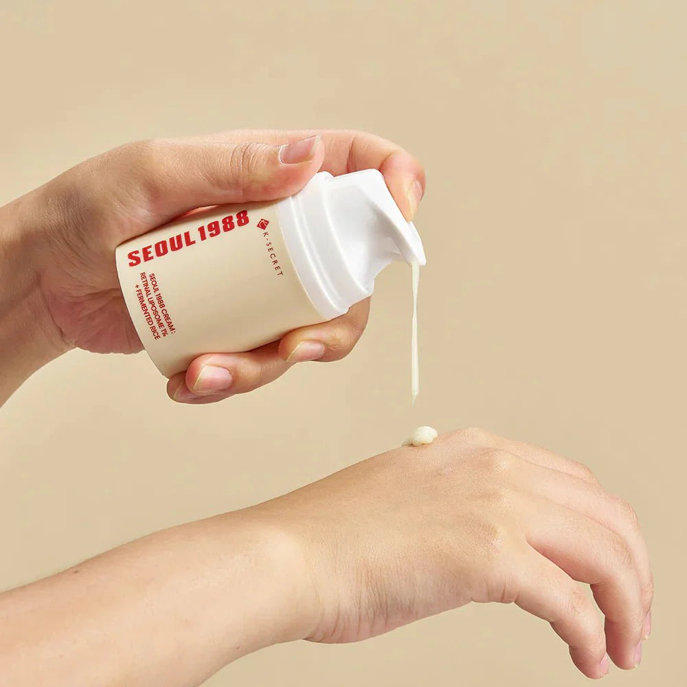 KSECRET Seoul 1988 Cream Retinal Liposome 1% + Fermented Rice 50ml