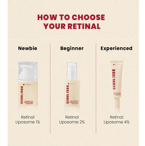 KSECRET Seoul 1988 Cream Retinal Liposome 1% + Fermented Rice 50ml