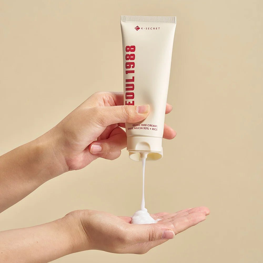KSECRET Seoul 1988 Cream Snail Mucin 93% + Rice 100ml