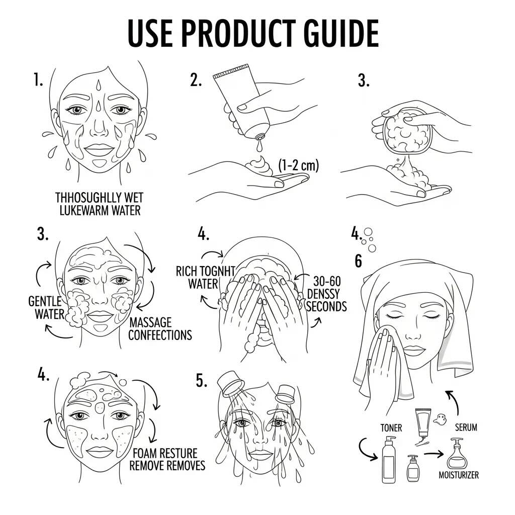 KUMANO Reihaku Hatomugi Face Wash Foam 170g