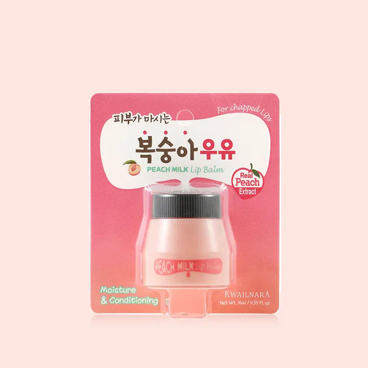 KWAILNARA Peach Milk Lip Balm
