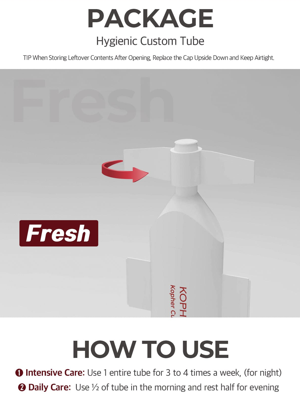 KOPHER Curepair Melder SOS System how to use steps