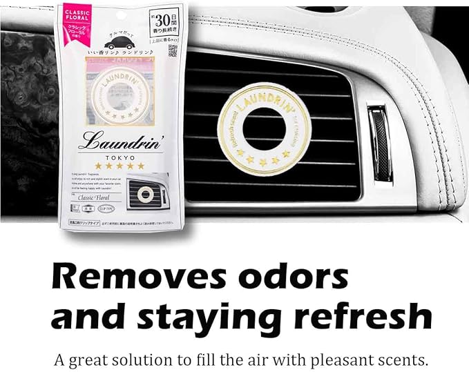LAUNDRIN Car Fragrance Classic Floral