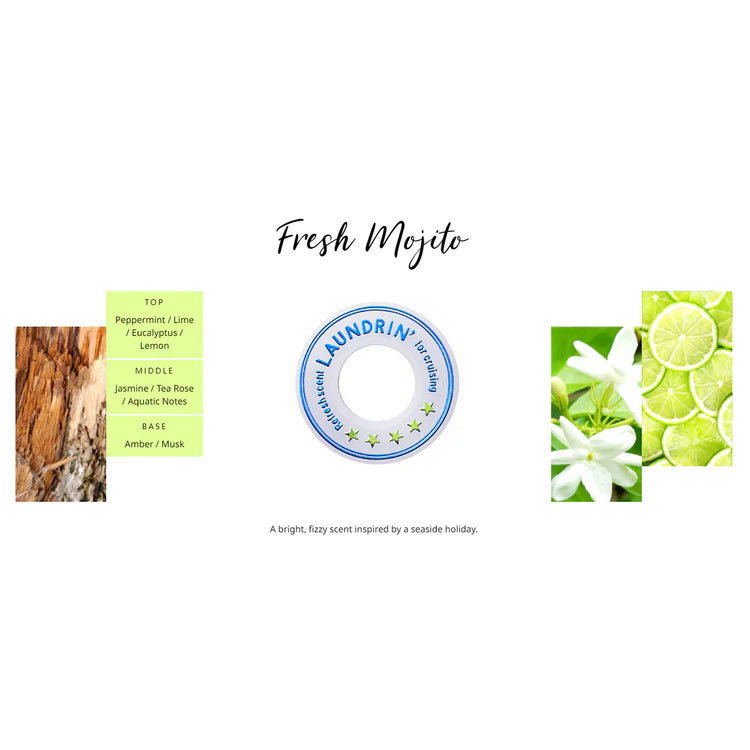 LAUNDRIN Car Fragrance Fresh Mojito 1pc