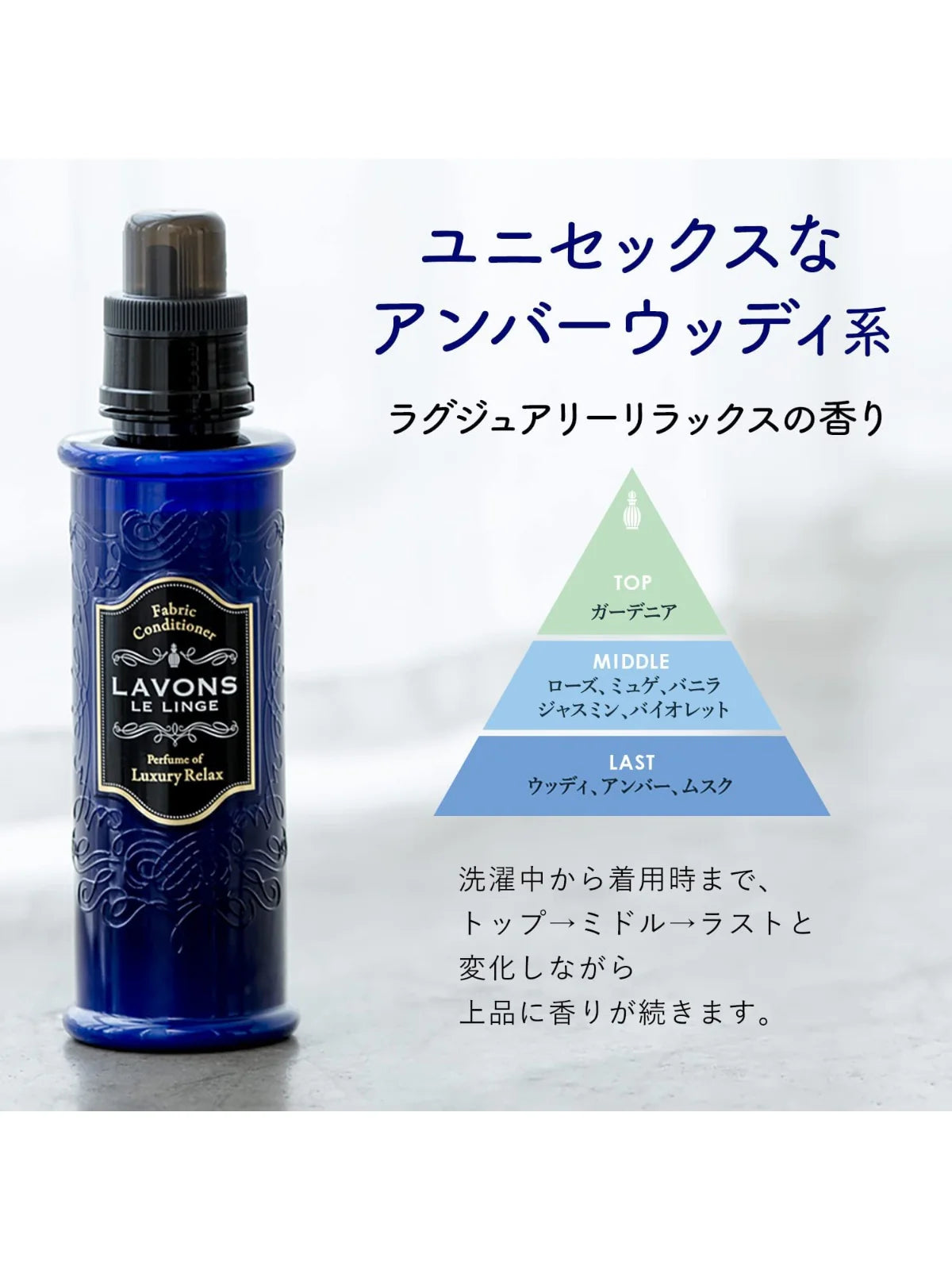 LAVONS Fabric Conditioner Blue Luxury Relax 850g
