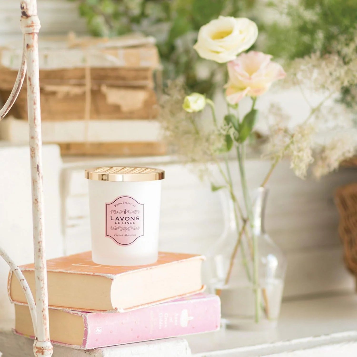 LAVONS Room Fragrance Pink French Macaron 150g