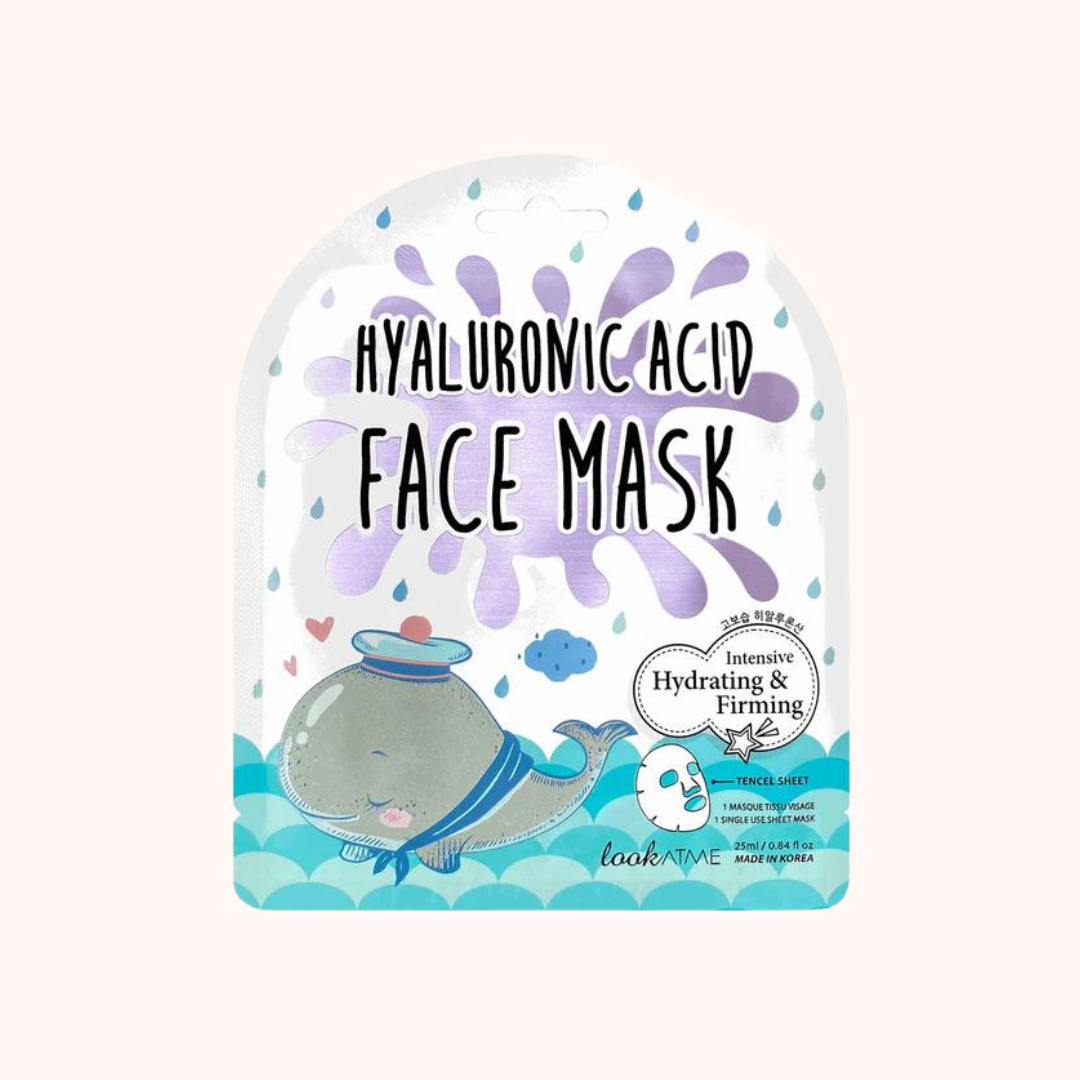 LOOK AT ME Hyaluronic Acid Face Mask packaging