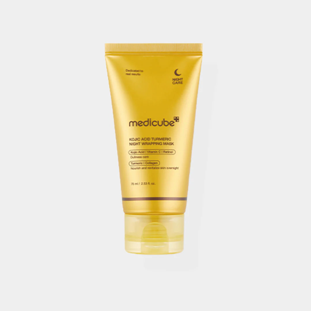 MEDICUBE Kojic Acid Turmeric Night Wrapping Mask 75ml