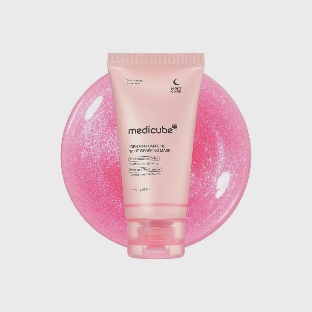 MEDICUBE PDRN Pink Caffeine Night Wrapping Mask 75ml