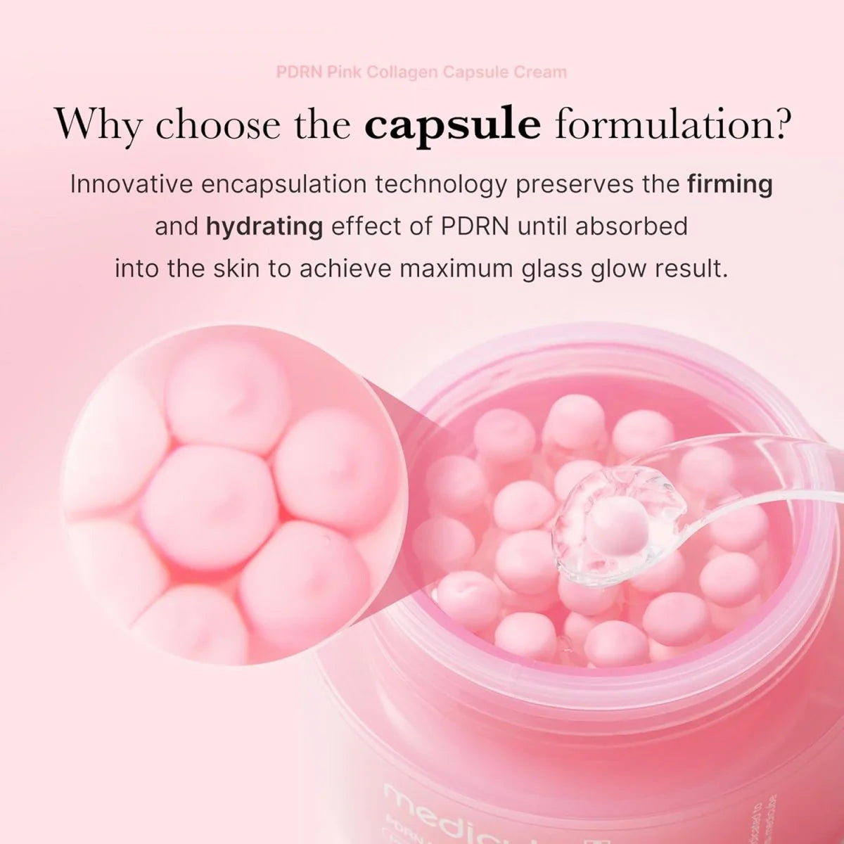 MEDICUBE PDRN Pink Collagen Capsule Cream 55g