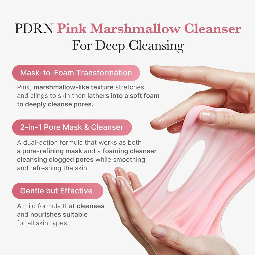 MEDICUBE PDRN Pink Niacinamide Whip Cleanser 120g