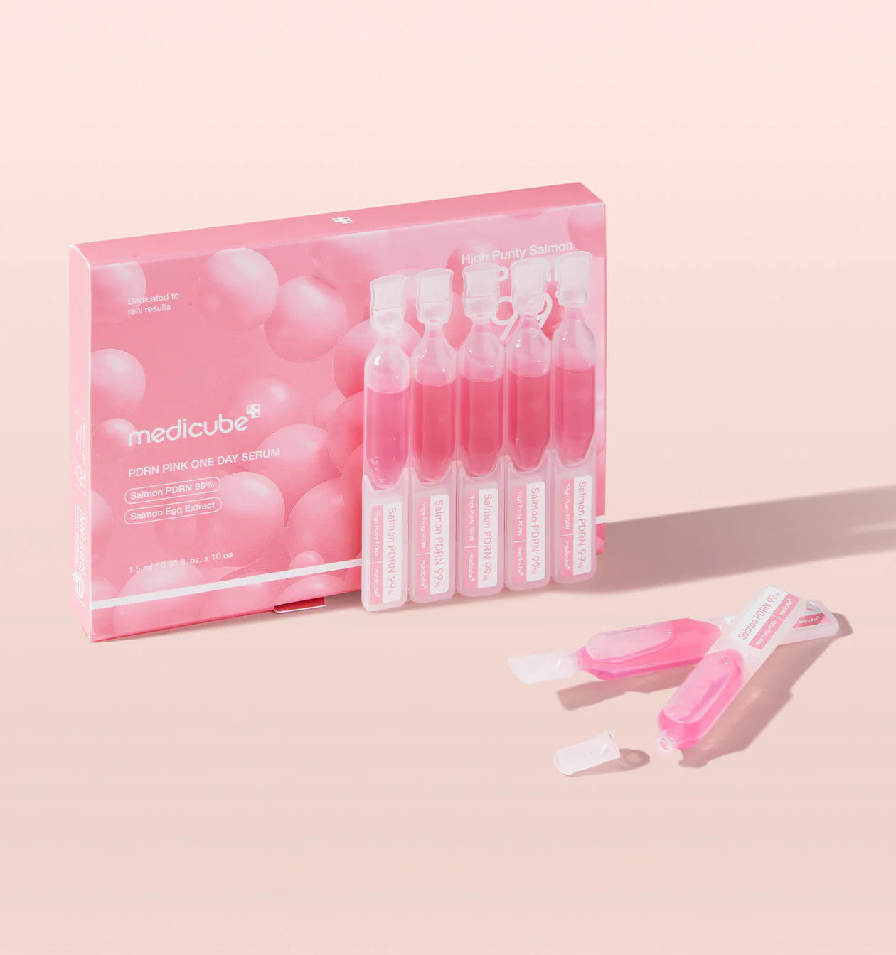 MEDICUBE PDRN Pink One Day Serum Set 1.5mlx10PCS