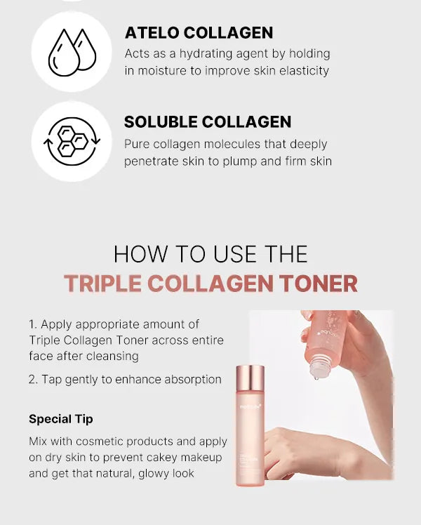 MEDICUBE Triple Collagen Toner 140ml