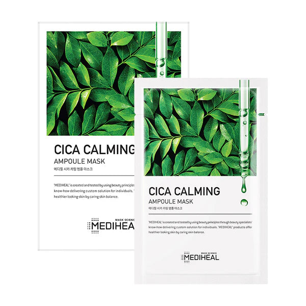 MEDIHEAL CICA Calming Ampoule Mask 25ml 10Pcs