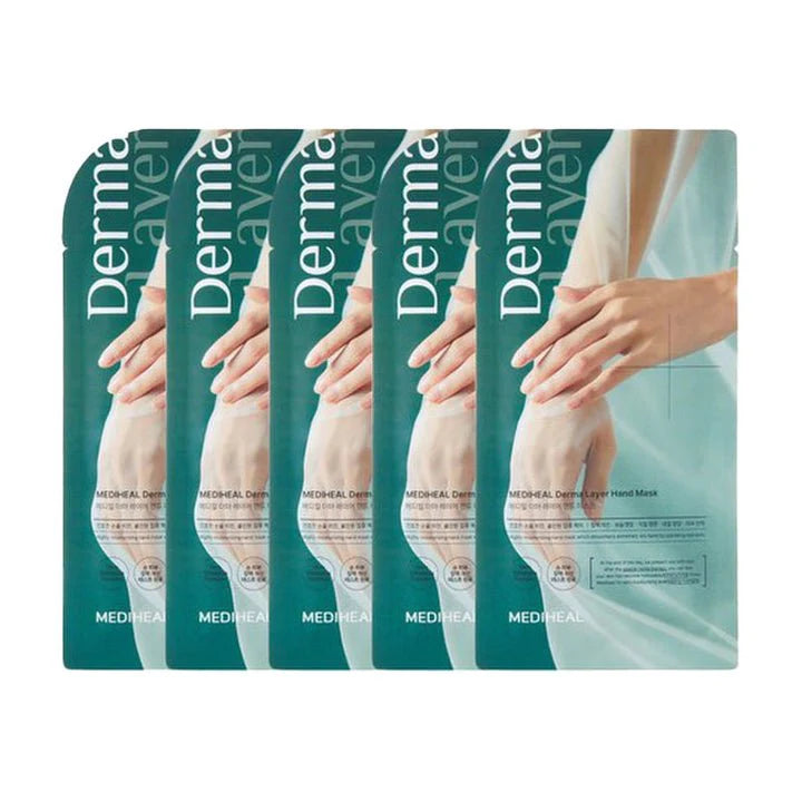 MEDIHEAL Derma Layer Hand Mask 18ml 5Pcs/Box