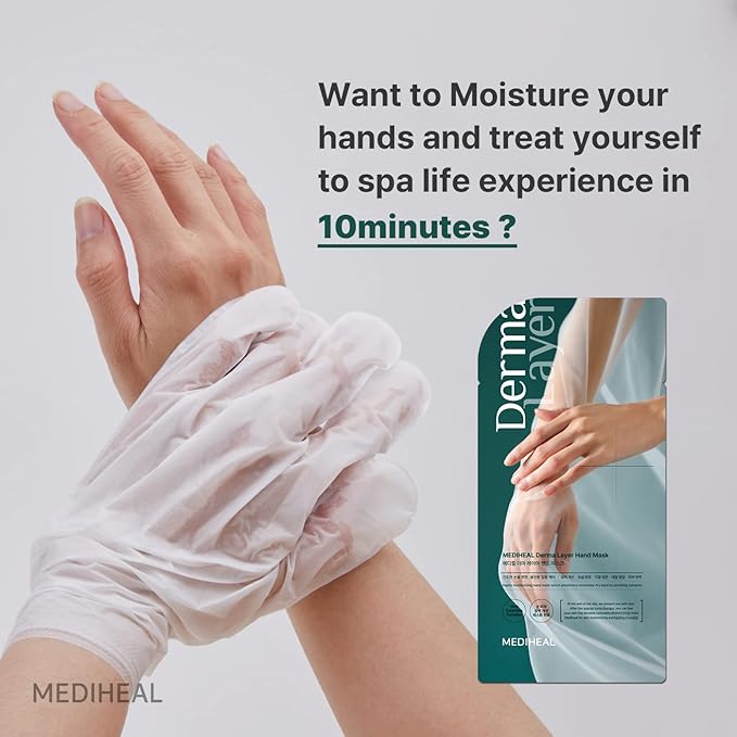 MEDIHEAL Derma Layer Hand Mask 18ml 5Pcs/Box