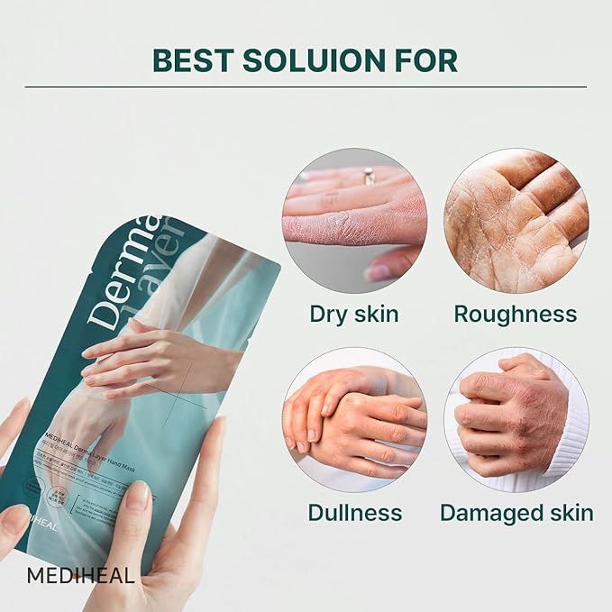 MEDIHEAL Derma Layer Hand Mask 18ml 5Pcs/Box