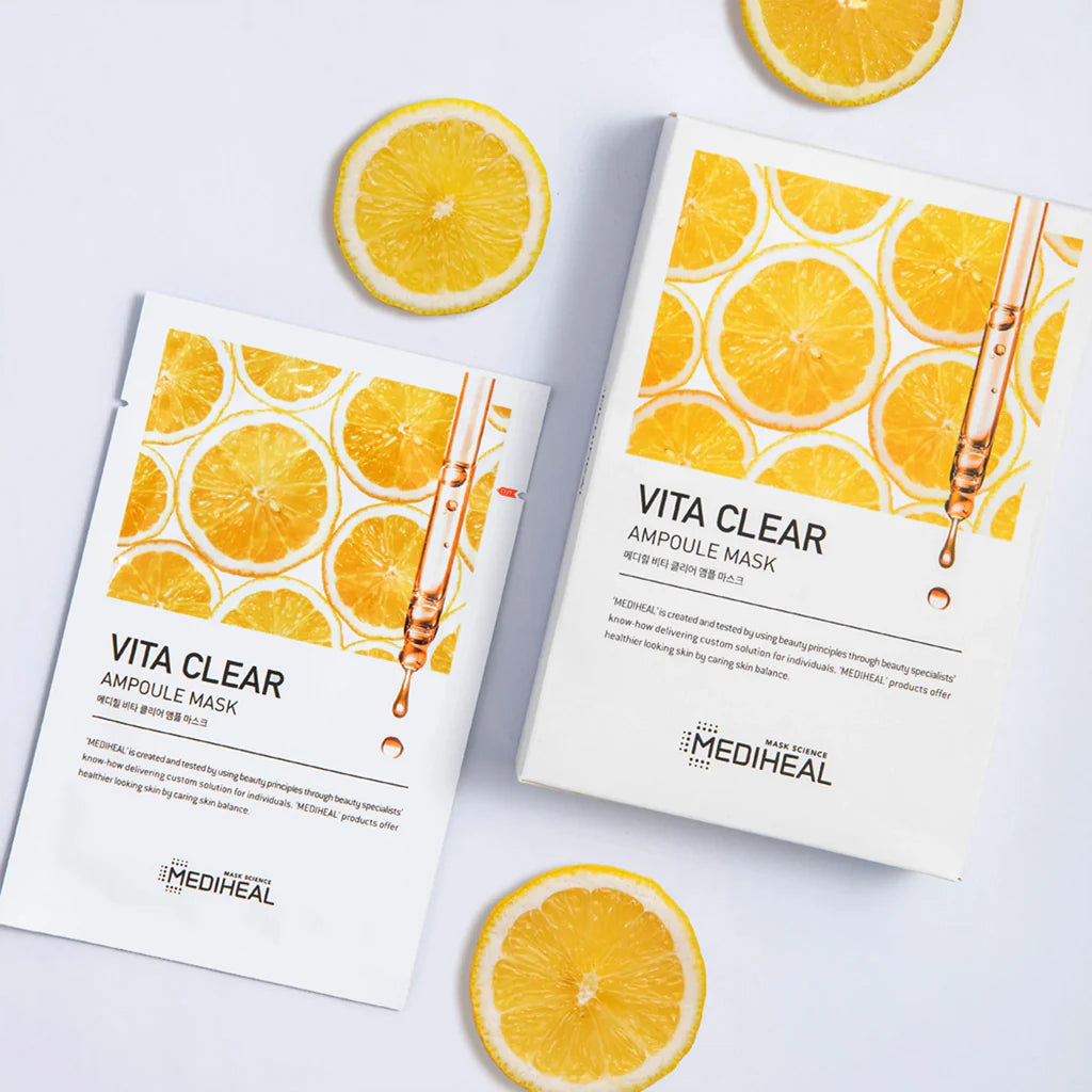 MEDIHEAL Vita Clearing Ampoule Mask 1pc