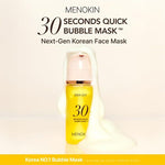MENOKIN 30 Seconds Quick Bubble Mask Bright 95ml