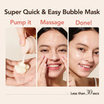 MENOKIN 30 Seconds Quick Bubble Mask Bright 95ml