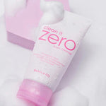 BANILA CO Clean It Zero Foam Cleanser Mini travel size in hand