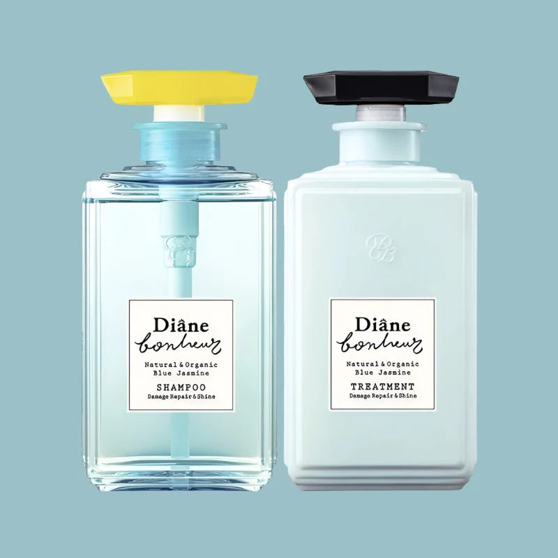 MOIST DIANE Bonheur Blue Jasmine Shampoo Set