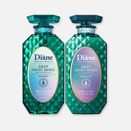 MOIST DIANE Perfect Beauty Deep Night Moist Hair Care Set 450mlx2