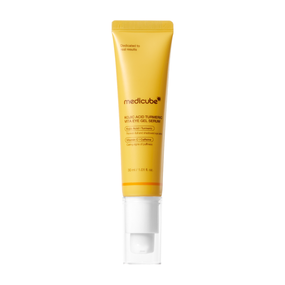MEDICUBE Kojic Acid Turmeric Vita Eye Gel Serum 30ml packaging