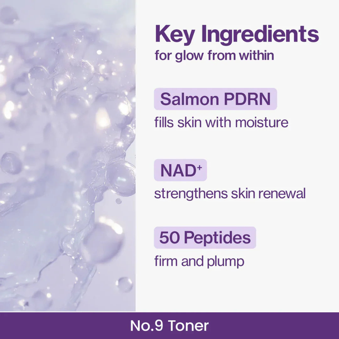 NUMBUZIN No. 9 NAD PDRN Glow Boosting Toner 150ml