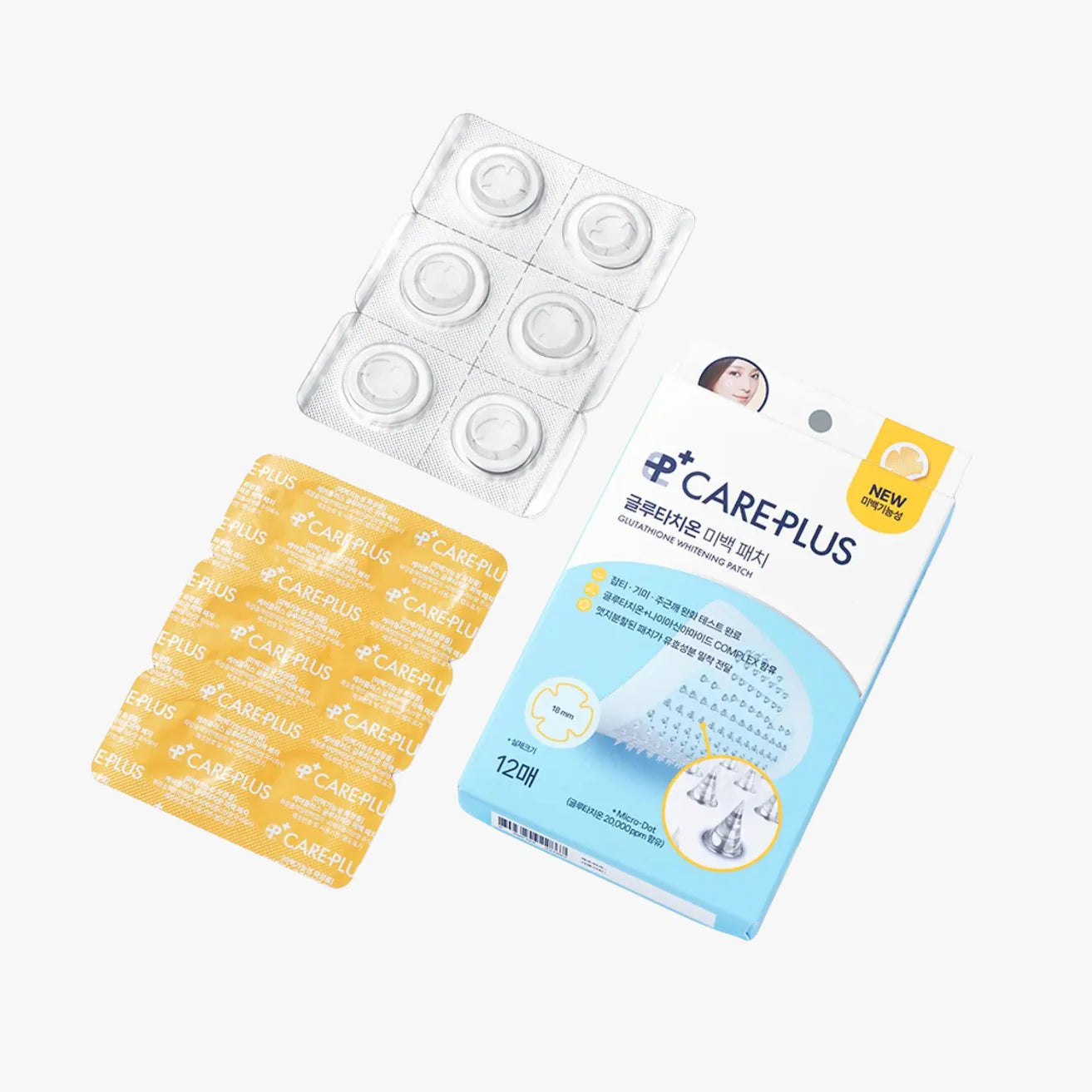 OLIVE YOUNG Care Plus Glutacion Patch 12pcs