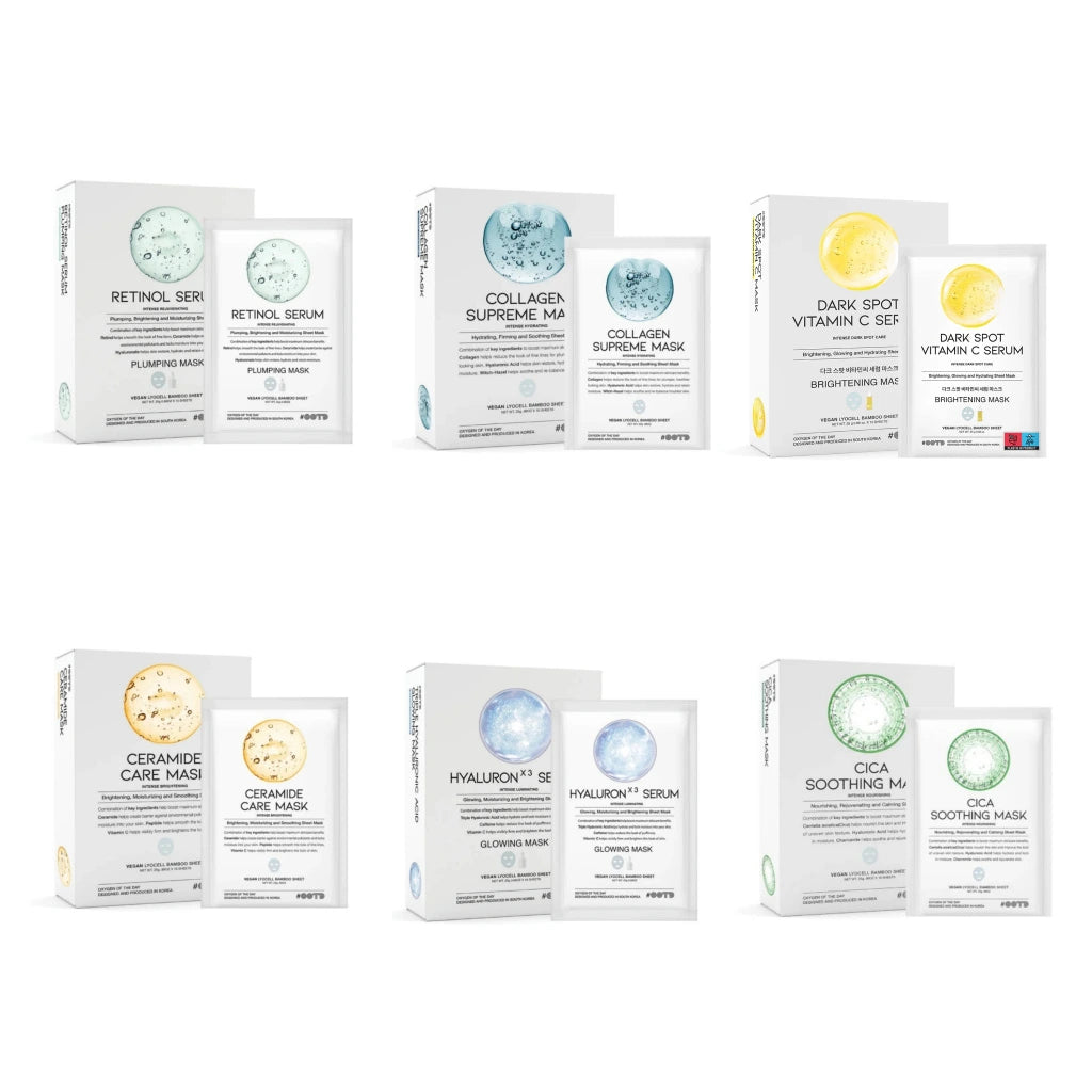OOTD Dark Spot Vitamin C Serum Mask 10EA