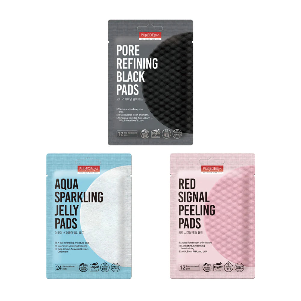 PUREDERM Aqua Sparkling Jelly Pad