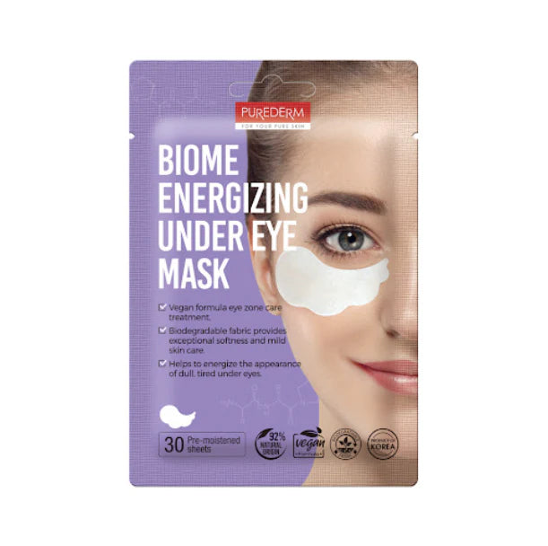 PUREDERM Biome Energizing Under Eye Mask 30pcs