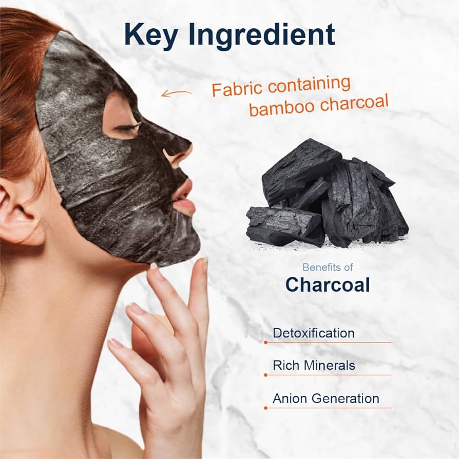 PUREDERM Deep Purifying Black O2 Bubble Mask Charcoal