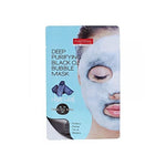 PUREDERM Deep Purifying Black O2 Bubble Mask Charcoal