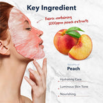 PUREDERM Deep Purifying Pink O2 Bubble Mask Peach