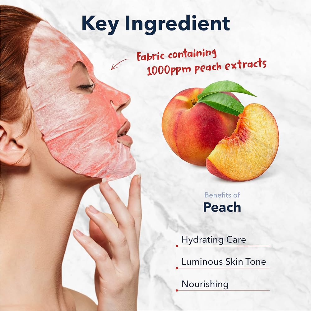 PUREDERM Deep Purifying Pink O2 Bubble Mask Peach